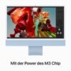 APPLE iMac (2023), All-in-One PC mit 23.5 Zoll Display, Apple M3 Chip, 8 GB RAM, 10-Core GPU, 512 GB SSD, Blau