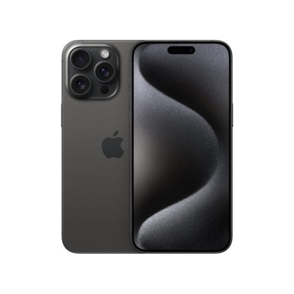 APPLE iPhone 15 Pro Max 5G 512 GB Titan Schwarz Dual SIM