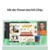 195949594564_5.jpg APPLE iMac (2024), MWUU3D/A, All-in-One PC mit 23.5 Zoll Display, Apple M4 Chip, 16 GB RAM, 10-Core GPU, 256 GB SSD, Silber