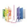 195949595004_4.jpg APPLE iMac (2024), MWUV3D/A, All-in-One PC mit 23.5 Zoll Display, Apple M4 Chip, 16 GB RAM, 10-Core GPU, 512 GB SSD, Silber