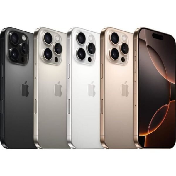 APPLE iPhone 16 Pro 5G 256 GB Titan Natur Dual SIM