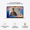 APPLE MacBook Air (2025), MW0W3D/A – 13,6 Zoll – Apple M4 M4 – 16 GB – 256 GB – Apple M4 – macOS