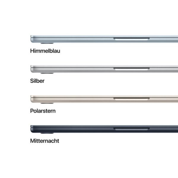 APPLE MacBook Air (2025), MC654D/A – 13,6 Zoll – Apple M4 – 24 GB – 512 GB – macOS