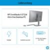 HP OmniStudio X 27-cs0770ng, All in One PC mit 27 Zoll Display, Intel® Core™ Ultra 7 Prozessor, 32 GB RAM, 1000 GB SSD, Silber