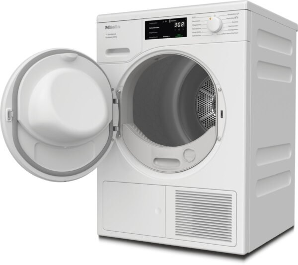 MIELE TEB645WP EcoSpeed&8kg Wärmepumpentrockner T1 Chrome Edition (8 kg, Lotosweiß)