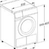 MIELE TEB645WP EcoSpeed&8kg Wärmepumpentrockner T1 Chrome Edition (8 kg, Lotosweiß)