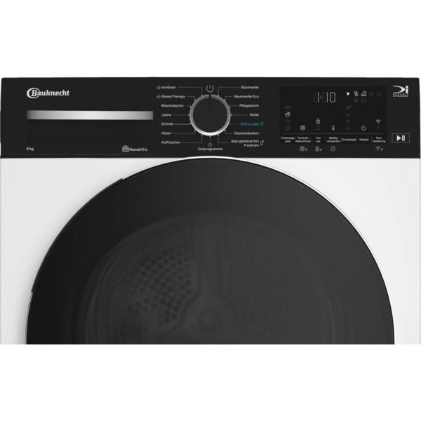 BAUKNECHT BT 87A WB Wärmepumpentrockner (8 kg, Weiß)