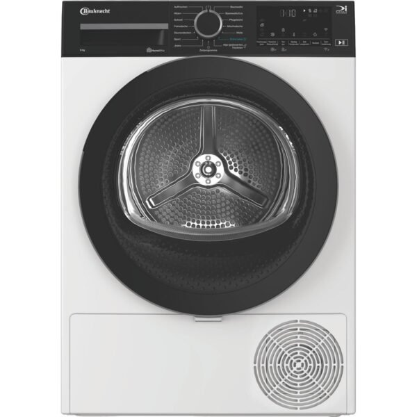 BAUKNECHT BTSV 87A WB Wärmepumpentrockner (8 kg, Weiß)