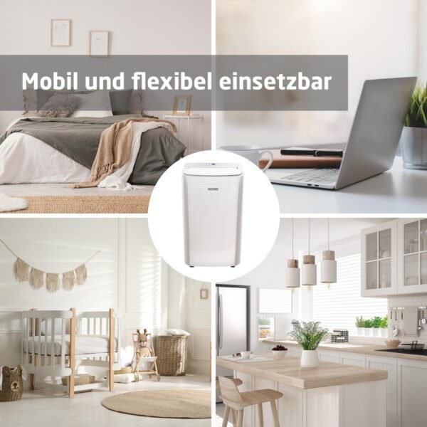 KOENIC KAC 14022 WLAN Klimagerät Weiß (Max. Raumgröße: 140 m³, EEK: A)