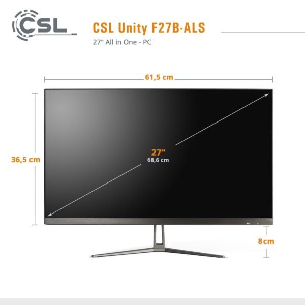 4061474206097_2.jpg CSL Unity F27B-ALS, All-in-One-PC mit 27 Zoll Display, 16 GB RAM, 512 GB SSD, Schwarz