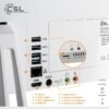 CSL Unity F27W-ALS, All-in-One-PC mit 27 Zoll Display, 8 GB RAM, 1000 GB SSD, Weiß