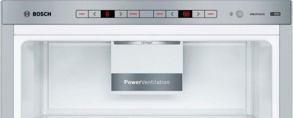 4242005254330_3.jpg BOSCH KGE398IBP Serie 6 Kühlgefrierkombination (B, 343 l, 2010 mm hoch, Gebürsteter Stahl mit Anti Fingerprint)