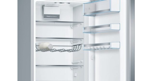 4242005254330_4.jpg BOSCH KGE398IBP Serie 6 Kühlgefrierkombination (B, 343 l, 2010 mm hoch, Gebürsteter Stahl mit Anti Fingerprint)