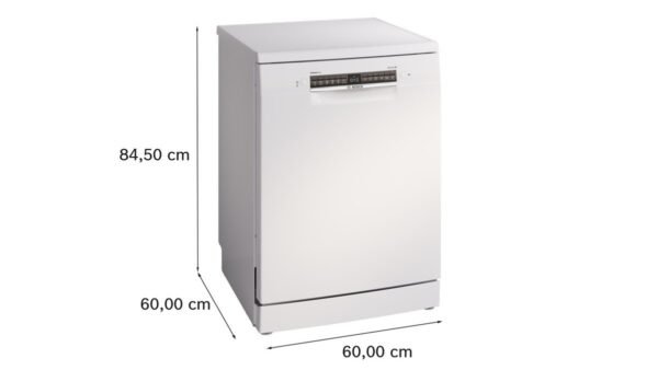 BOSCH SMS4EVW08E Serie 4 Geschirrspüler (Freistehend mit Unterbaumöglichkeit, 600 mm breit, 44 dB (A), B)