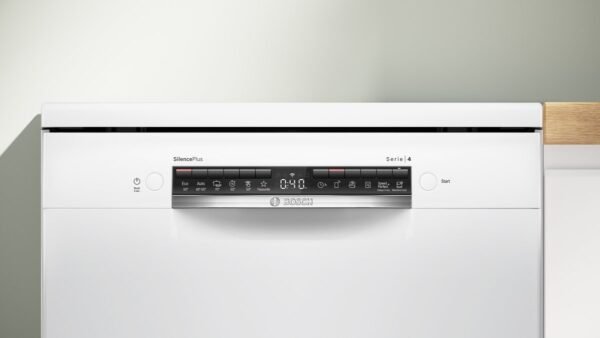 BOSCH SMS4EVW08E Serie 4 Geschirrspüler (Freistehend mit Unterbaumöglichkeit, 600 mm breit, 44 dB (A), B)
