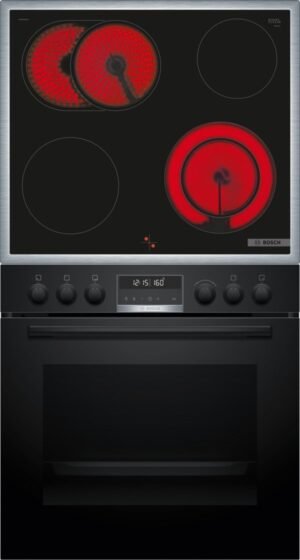 BOSCH HND671LS67 Serie 6/Serie 4, Einbauherdset (Glaskeramikkochfeld, A+, 71 l)