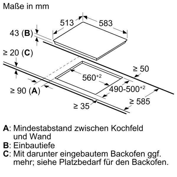 BOSCH HND671LS67 Serie 6/Serie 4, Einbauherdset (Glaskeramikkochfeld, A+, 71 l)
