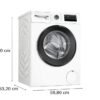 BOSCH WAN282ECO6 Serie 4 Waschmaschine (8,0 kg, 1351 U/Min., A)