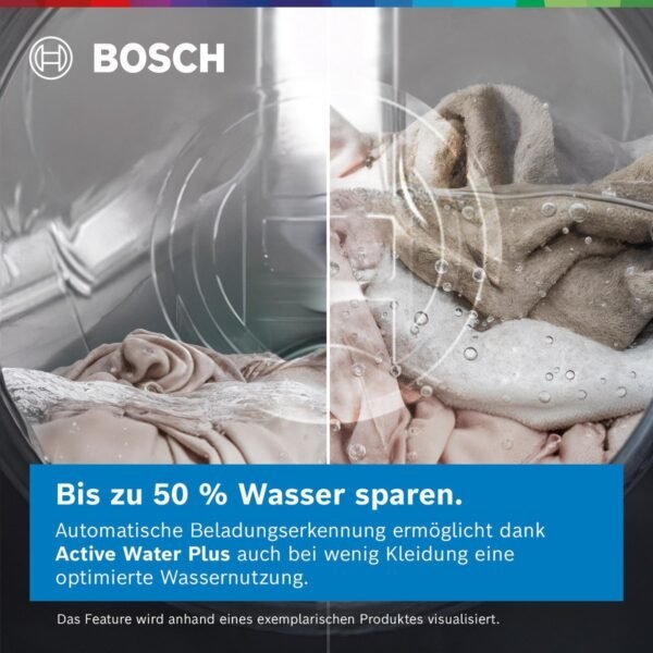 BOSCH WAN282ECO6 Serie 4 Waschmaschine (8,0 kg, 1351 U/Min., A)