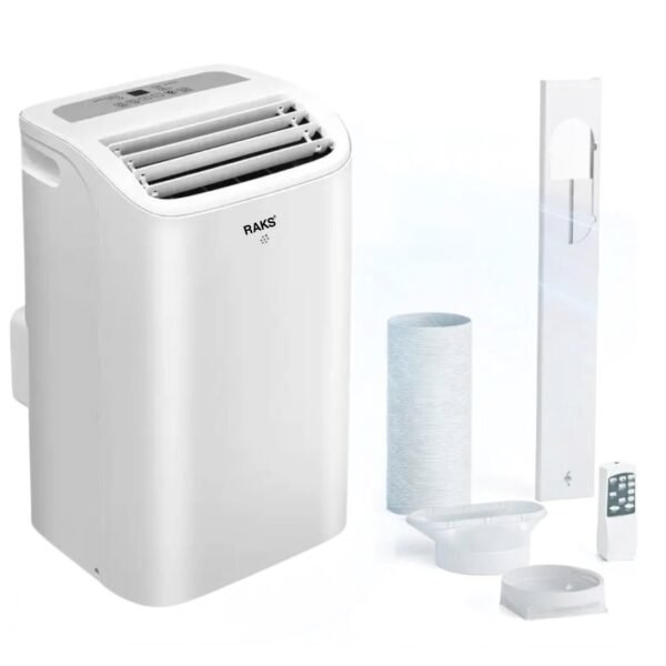 JUNG RAKS PRO AIR 12 12000BTU mobiles Klimagerät Weiß (Max. Raumgröße: 30 m², EEK: A)
