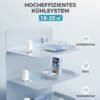 JUNG RAKS PRO AIR 12 12000BTU mobiles Klimagerät Weiß (Max. Raumgröße: 30 m², EEK: A)