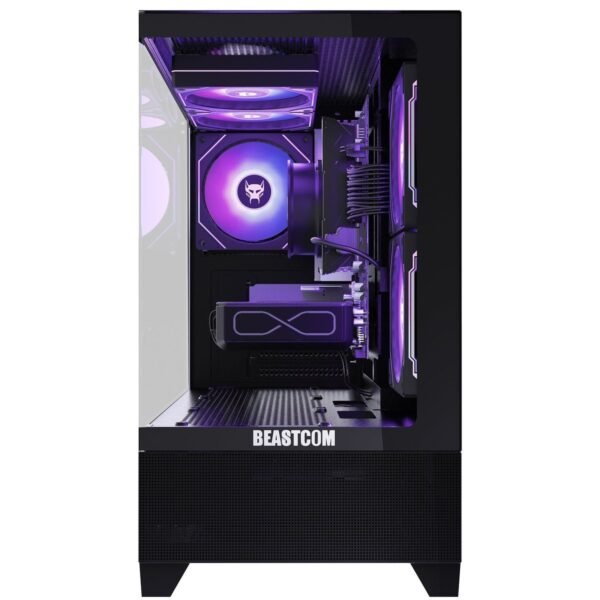 BEASTCOM Q5 | Pro Gaming, Gaming PC mit AMD Ryzen™ 7 5700X Prozessor, 32 GB RAM, 1 TB SSD, NVIDIA, NVidia GeForce RTX™ 5060 Ti, Windows 11 Home