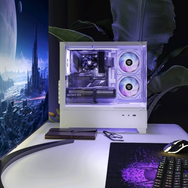 BEASTCOM Q5   Pro Gaming, Gaming PC mit AMD Ryzen™ 7 5700X Prozessor, 32 GB RAM, 1 TB SSD, NVIDIA, NVidia GeForce RTX™ 5060 Ti, Windows 11 Home