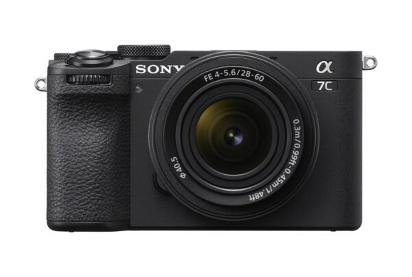 SONY Alpha 7C II Kit (ILCE-7CM2L) Vollformat Kamera mit Objektiv 28 – 60 mm, 7,5 cm Display Touchscreen, WLAN