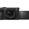 SONY Alpha 7C II Kit (ILCE-7CM2L) Vollformat Kamera mit Objektiv 28 – 60 mm, 7,5 cm Display Touchscreen, WLAN