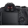 CANON EOS R6 Mark II Body Spiegellose Systemkamera, 7,5 cm Display Touchscreen, WLAN