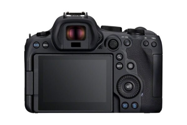 CANON EOS R6 Mark II Body Spiegellose Systemkamera, 7,5 cm Display Touchscreen, WLAN