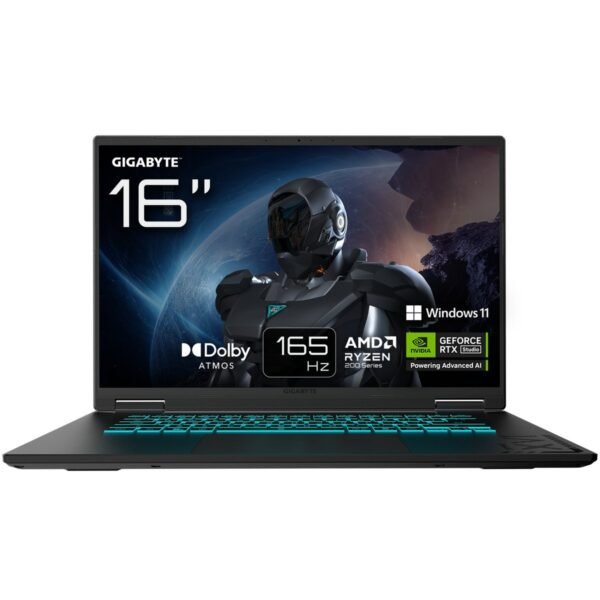 GIGABYTE Gaming A16 3VHK3DE894SH – 16 Zoll – AMD Ryzen™ 7 260 – 16 GB – 1 TB – NVIDIA GeForce RTX™ 5060 – Windows 11 Home