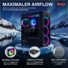 GREED MK2 AMD – Gaming PC – 32GB RAM, Gaming PC mit AMD Ryzen™ 7 7-5700X Prozessor, 32 GB RAM, 1000 GB SSD, NVIDIA GeForce RTX™ 5060 Ti, Windows 11 Pro