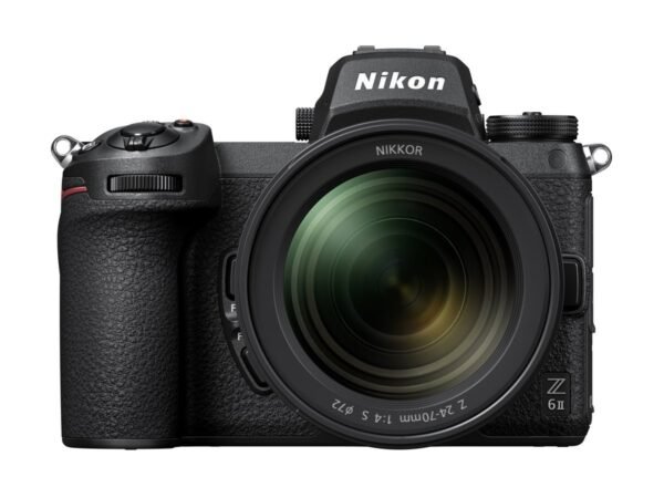 NIKON Z 6II Kit Systemkamera mit Objektiv 24-70 mm, 8 cm Display Touchscreen, WLAN