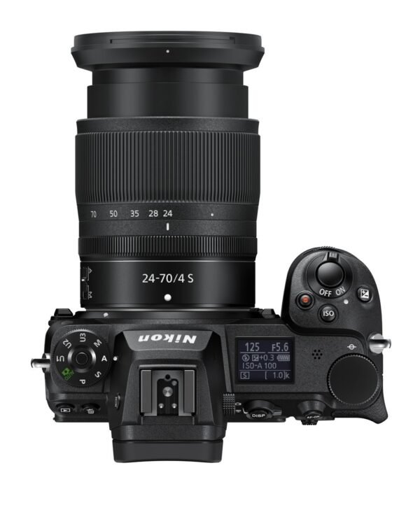 NIKON Z 6II Kit Systemkamera mit Objektiv 24-70 mm, 8 cm Display Touchscreen, WLAN