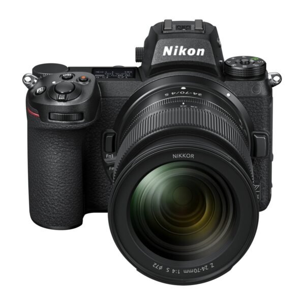 NIKON Z 6II Kit Systemkamera mit Objektiv 24-70 mm, 8 cm Display Touchscreen, WLAN