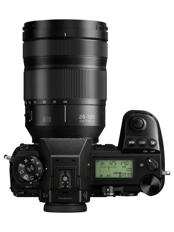 5025232891504_6.jpg PANASONIC Lumix DC-S 1 Kit Systemkamera mit Objektiv 24-105 mm, 8 cm Display Touchscreen, WLAN