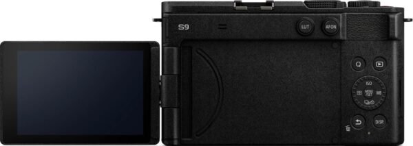 5025232966103_3.jpg PANASONIC LUMIX S9 BODY JET BLACK Systemkamera, 7,6 cm Display Touchscreen, WLAN