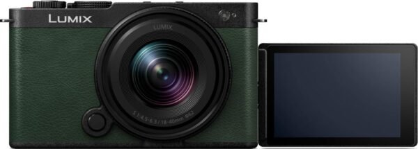5025232968961_3.jpg PANASONIC LUMIX DC-S9 D.OLIVE+18-40MM/F4.5-6.3 Systemkamera mit Objektiv 18 – 40 mm, 7,6 cm Display Touchscreen, WLAN
