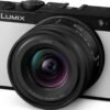 PANASONIC LUMIX DC-S9 S.WHITE+18-40MM/F4.5-6.3 Systemkamera mit Objektiv 18 – 40 mm, 7,62 cm Display Touchscreen, WLAN