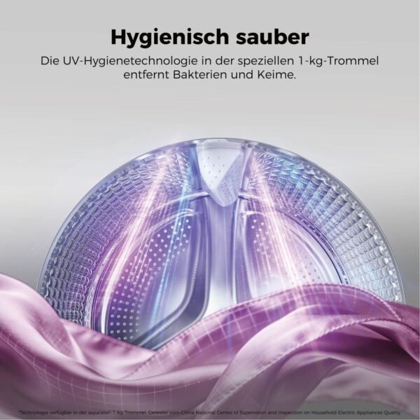 HAIER HAMQD 410CBL9GN-84, 3 Trommeln MultiWash Waschmaschine (10 kg, 1330 U/Min., A)