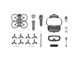 DJI Avata 2 Fly More Combo (Single Battery) Kameradrohne, Schwarz