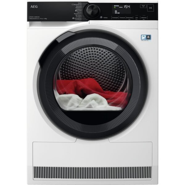 AEG TR 9 T 75680 Wärmepumpentrockner Serie 9000 (8,0 kg, Weiß)