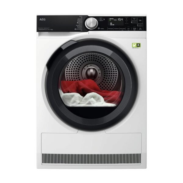 AEG TR9XW80880 Wärmepumpentrockner Serie 9000X mit AbsoluteCare® Pro-Technologie (8,0 kg, Weiß)