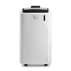 8004399020085_1.jpg DELONGHI Pinguino PAC EM90K.1 Silent Klimagerät Weiß/Schwarz (Max. Raumgröße: 29 m², EEK: A)