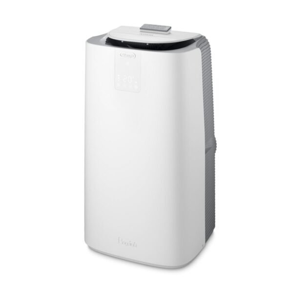 DELONGHI AP130I GENTLEJET Inverter – starke & leise Kühlung für große Räume, 3-in1: Kühlung, Entfeuchtung, Ventilation,