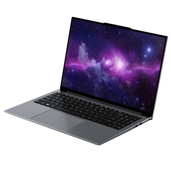 BLACKVIEW GamiBook 6 7735HS Mit US QWERTY Tastatur, Laptop, mit 16 Zoll Display, AMD Ryzen™ 7, 16 GB RAM, 512 GB SSD, AMD Radeon™ 680M, Grau, Windows 11 Pro