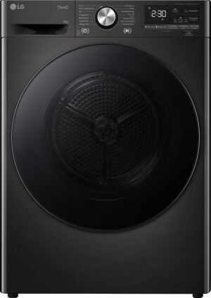 LG RT90V9B Wärmepumpentrockner (9 kg, Schwarz)