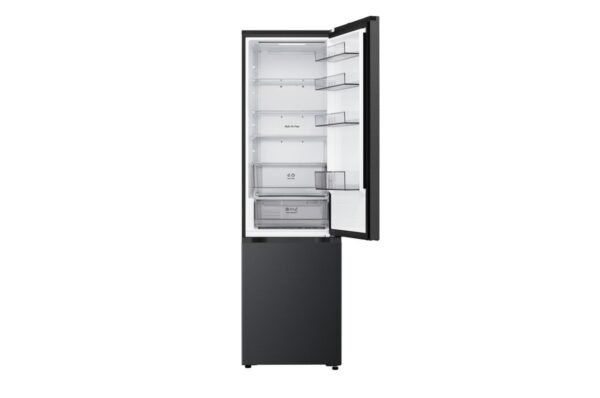 LG GBBSJ2CCEP Serie J Fit&Max Kühlgefrierkombination (C, 375 l, 2030 mm hoch, Metallic Black)