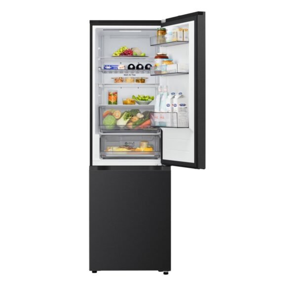 LG GBBS312AEV Serie 3 Kühlgefrierkombination (A, 333 l, 1860 mm hoch, Essence Black Steel)